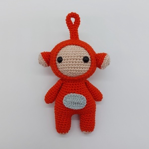 Piros kis amigurumi figura - Meska.hu