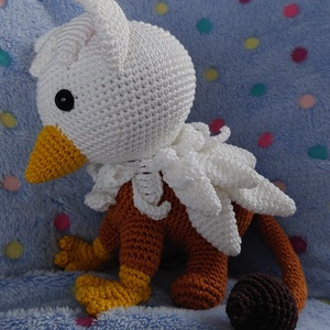 Amigurumi griff - játék & sport - plüssállat & játékfigura - más figura - Meska.hu