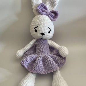 Óriás amigurumi nyuszi - játék & sport - plüssállat & játékfigura - nyuszi - Meska.hu