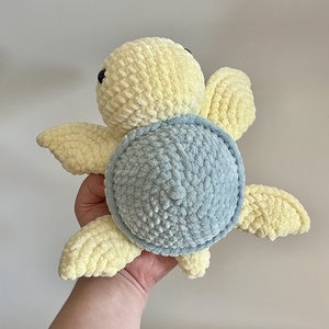 Amigurumi teknős  - játék & sport - plüssállat & játékfigura - más figura - Meska.hu