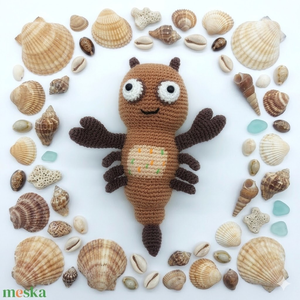 Bátrak szerencséje Amigurumi Skorpió horoszkóp figura - Meska.hu