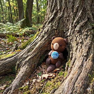 Amigurumi hód (Vízöntő horoszkóp) - Meska.hu