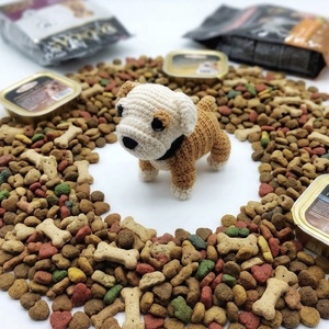 Amigurumi bulldog kutyus - Meska.hu
