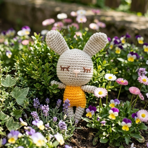 Pici amigurumi nyuszi - Meska.hu