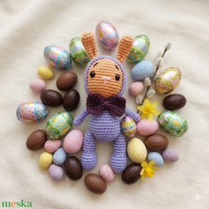 Baba pajti Pici amigurumi nyuszika - játék & sport - plüssállat & játékfigura - nyuszi - Meska.hu