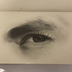 Szemrajz egyedi fotó alapján  grafit, fekete-fehér - művészet - portré & karikatúra - portré - Meska.hu