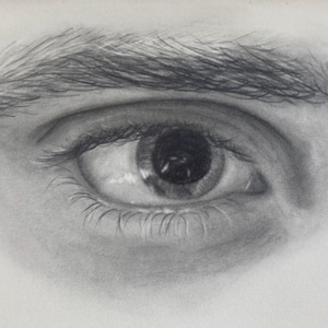 Szemrajz egyedi fotó alapján  grafit, fekete-fehér - művészet - portré & karikatúra - portré - Meska.hu