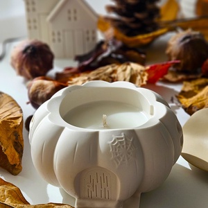 HAGRID'S HUT -  tök házikó alakú tégelyes illatgyertya - otthon & életmód - gyertya, illat, aroma - gyertya - Meska.hu