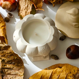 HAGRID'S HUT -  tök házikó alakú tégelyes illatgyertya - otthon & életmód - gyertya, illat, aroma - gyertya - Meska.hu