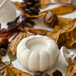 PUMPKIN - tök alakú tégelyes illatgyertya - Meska.hu