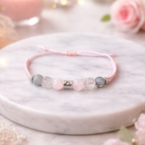 Egyedi ásványos makramé karkötő, Ékszer, Karkötő, Ásványkarkötő, Csomózás, MESKA