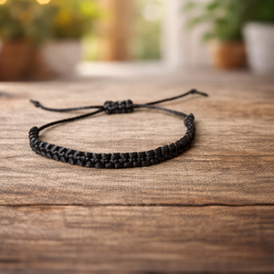 Makramé karkötő, Ékszer, Karkötő, Fonott karkötő, Csomózás, MESKA