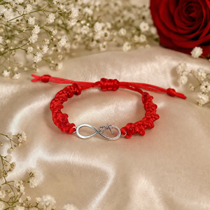 Spirálcsomós karkötő - Meska.hu