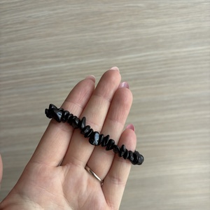 Ónix splitter karkötő - Meska.hu