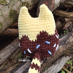 Horgolt plüss Pusheen cica - játék & sport - plüssállat & játékfigura - más figura - Meska.hu