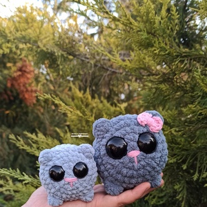 Horgolt szomorú hörcsög - sad hamster - játék & sport - plüssállat & játékfigura - más figura - Meska.hu
