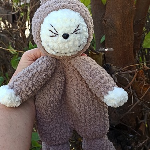 Horgolt nyuszi szundipajti , Játék & Sport, Plüssállat & Játékfigura, Nyuszi, Horgolás, MESKA