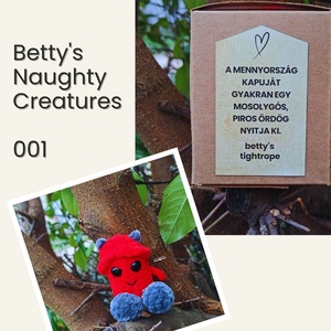 Horgolt kuki, Játék & Sport, Plüssállat & Játékfigura, Más figura, Horgolás, MESKA