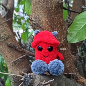 Horgolt kuki - játék & sport - plüssállat & játékfigura - más figura - Meska.hu