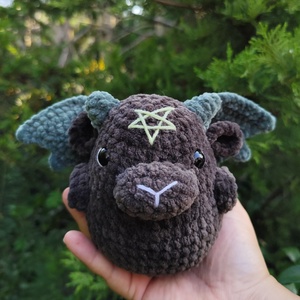 Horgolt Baphomet  - Meska.hu