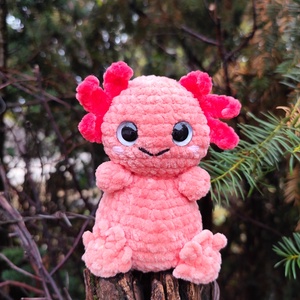 Horgolt axolotl  - Meska.hu