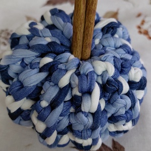  horgolt tök , Otthon & Életmód, Dekoráció, Asztal és polc dekoráció, Horgolt & Csipketerítő, Horgolás, MESKA