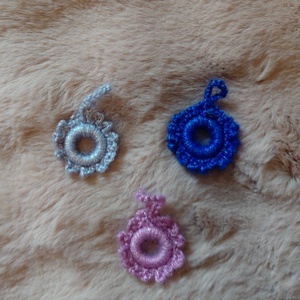 Horgoltdekoráció  - karácsony - karácsonyi lakásdekoráció - karácsonyi lakásdíszek - Meska.hu