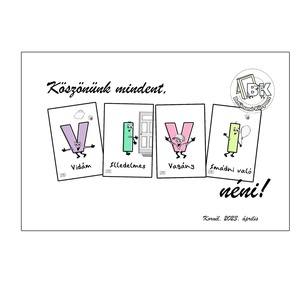 Pedagógus köszöntő ajándék 10x15 cm  - otthon & életmód - dekoráció - kép & falikép - poszter - Meska.hu