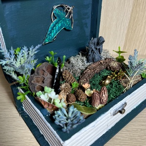 Gyűrűk ura könyv box - otthon & életmód - dekoráció - asztal és polc dekoráció - asztaldísz - Meska.hu