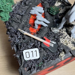 Stranger Things dekor - otthon & életmód - dekoráció - asztal és polc dekoráció - asztaldísz - Meska.hu