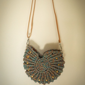 Csigaház Makramétáska - táska & tok - kézitáska & válltáska - vállon átvethető táska - Meska.hu Csigaház Makramétáska - táska & tok - kézitáska & válltáska - vállon átvethető táska - Meska.hu