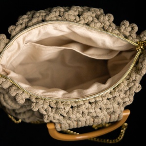 Makramé kézi/válltáska - táska & tok - kézitáska & válltáska - válltáska - Meska.hu