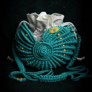  Makramé csigatáska - Meska.hu