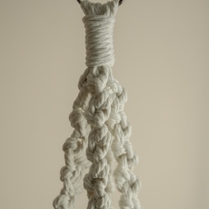  Makramé virágtartó  - otthon & életmód - virágdekoráció - virágtartó - függő virágtartó - Meska.hu