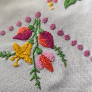 Vintage terítő  - otthon & életmód - lakástextil - abrosz, terítő - díszterítő polcra, komódra - Meska.hu