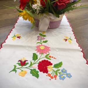 Vintage asztali futó  - Meska.hu