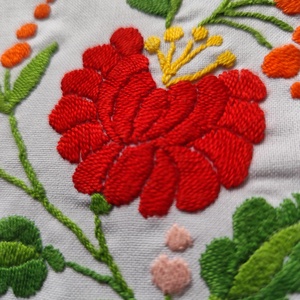 Vintage asztali futó  - otthon & életmód - lakástextil - abrosz, terítő - asztalfutó - Meska.hu