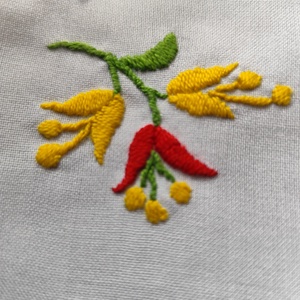 Vintage asztali futó  - otthon & életmód - lakástextil - abrosz, terítő - asztalfutó - Meska.hu