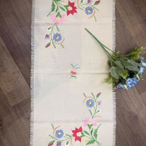 Vintage asztali futó  - Meska.hu