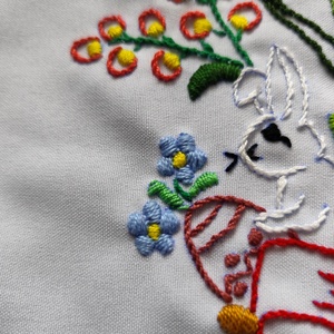 Húsvétra ajánlom  - ünnepi díszek, dekorációk - húsvéti díszek és dekorációk - húsvéti abrosz, terítő - Meska.hu