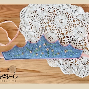 Gyapjúfilc tavaszi korona  - játék & sport - szerepjáték - Meska.hu