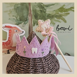 Gyapjúfilc farsangi fogtündér szett , Ruha & Divat, Jelmez & Álarc, Jelmez, Varrás, MESKA