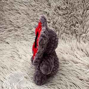 Horgolt baby demogorgon plüss - Stranger things figura - játék & sport - plüssállat & játékfigura - plüss mesefigurák - Meska.hu