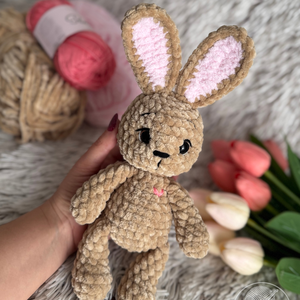 Horgolt húsvéti nyuszi , Játék & Sport, Plüssállat & Játékfigura, Nyuszi, Horgolás, Varrás, MESKA