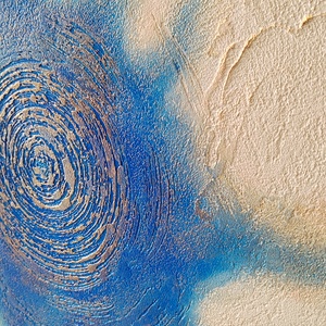 Blue hole - művészet - festmény - festmény vegyes technika - Meska.hu