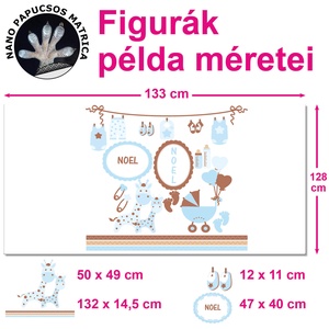 Baba nano matrica - otthon & életmód - babaszoba, gyerekszoba - gyerekszoba falmatrica - Meska.hu