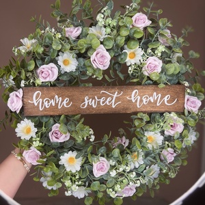 Margarétás kopogtató - otthon & életmód - dekoráció - ajtó- és ablak dekoráció - ajtódísz & kopogtató - Meska.hu