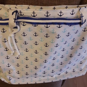 Tengerészmintás nyári szatyor -  - Meska.hu