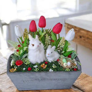 Nyuszis húsvéti dísz, Otthon & Életmód, Dekoráció, Húsvéti asztaldíszek, , MESKA