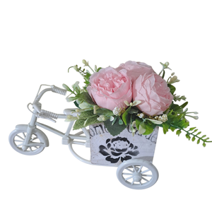 Biciklis virágdísz - Meska.hu